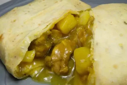 Curry Chicken Roti